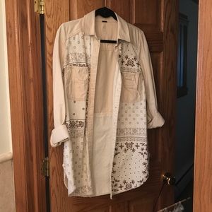 Free People shirt jacket